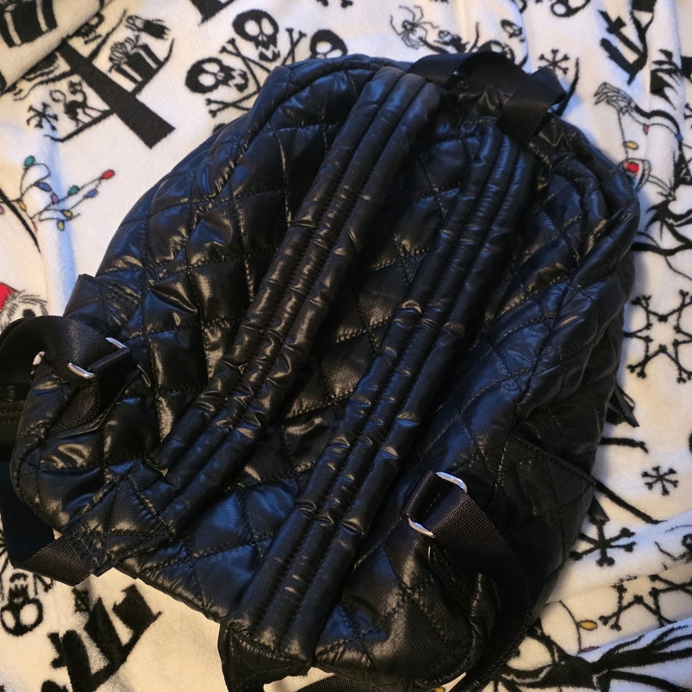 DKNY Black Quilted Backpack - image 3